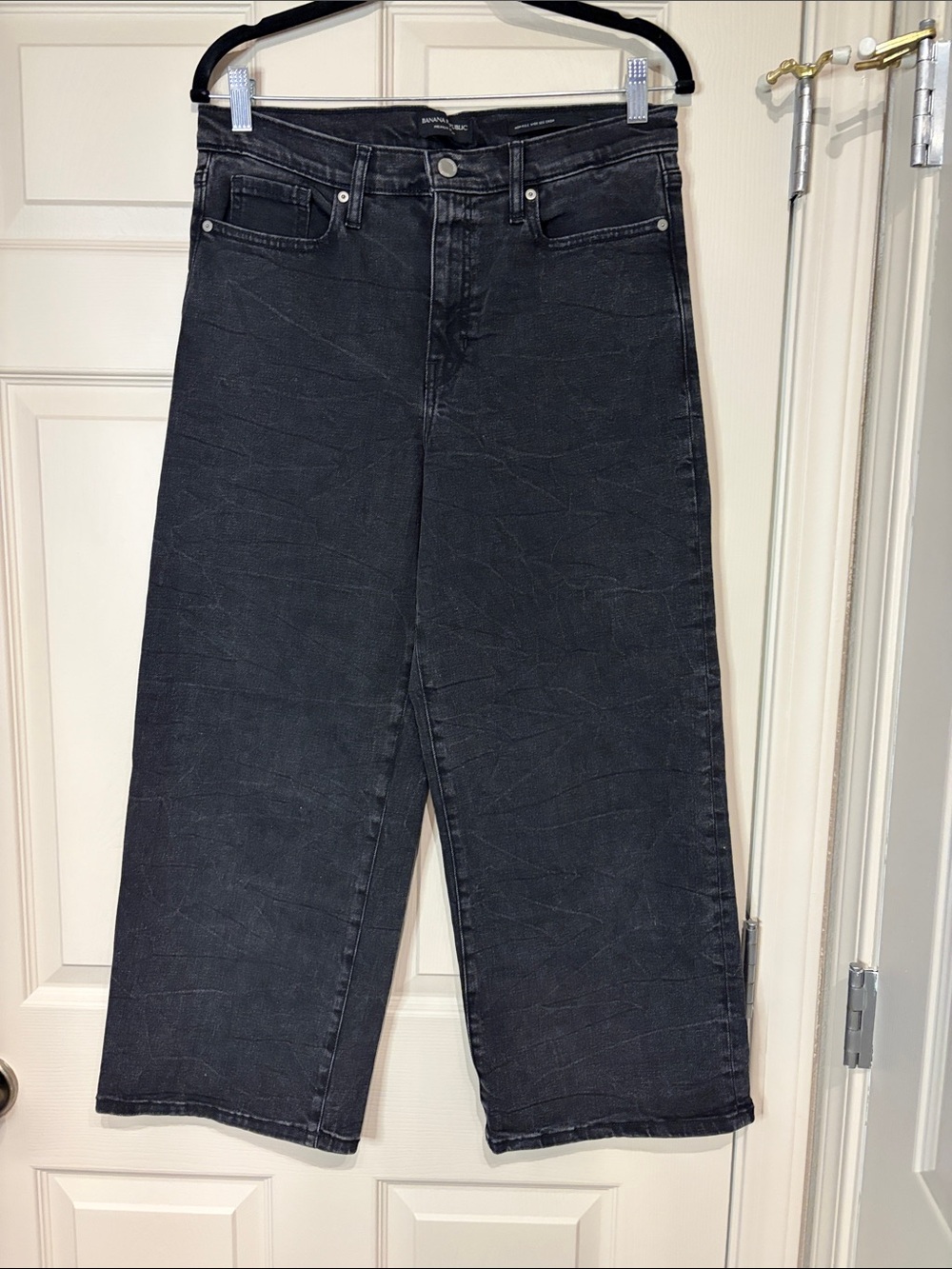 Banana Republic Wide Leg Crop Jeans